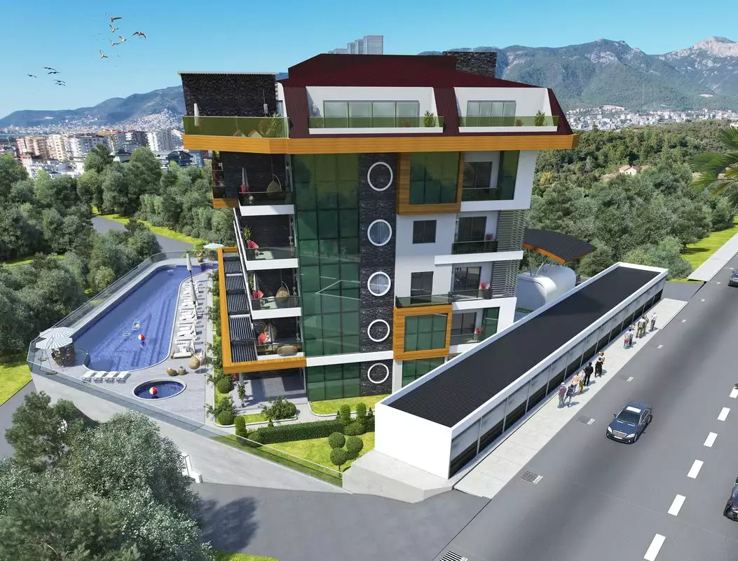 Квартира 63м² в Турции, Кестель. Стоимостью 275000€ аренда фото-33