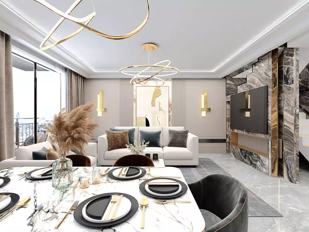 Квартира 51м² в Турции, Демирташ. Стоимостью 75000€ аренда фото-17