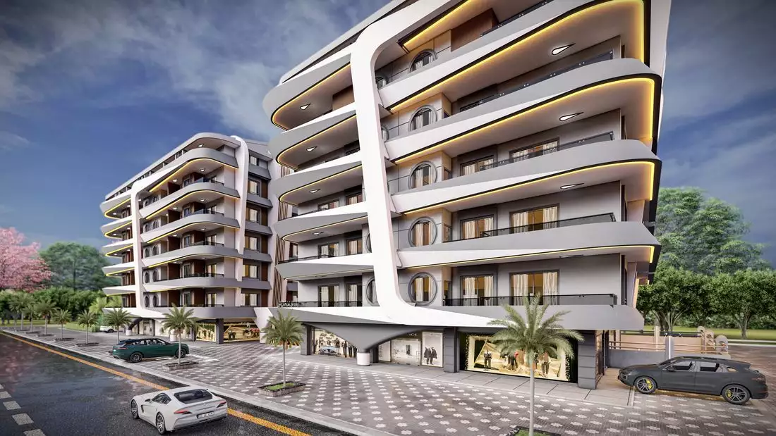 Квартира 52м² в Турции, Газипаша. Стоимостью 129000€ аренда фото-9
