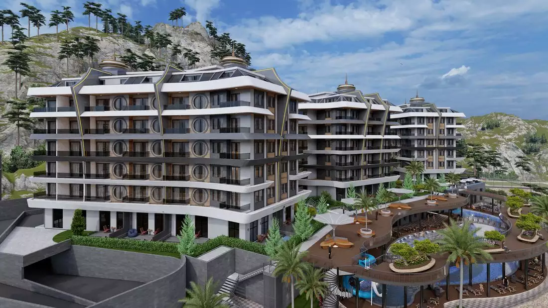 Квартира 46м² в Турции, Махмутлар. Стоимостью 100000€ аренда фото-7