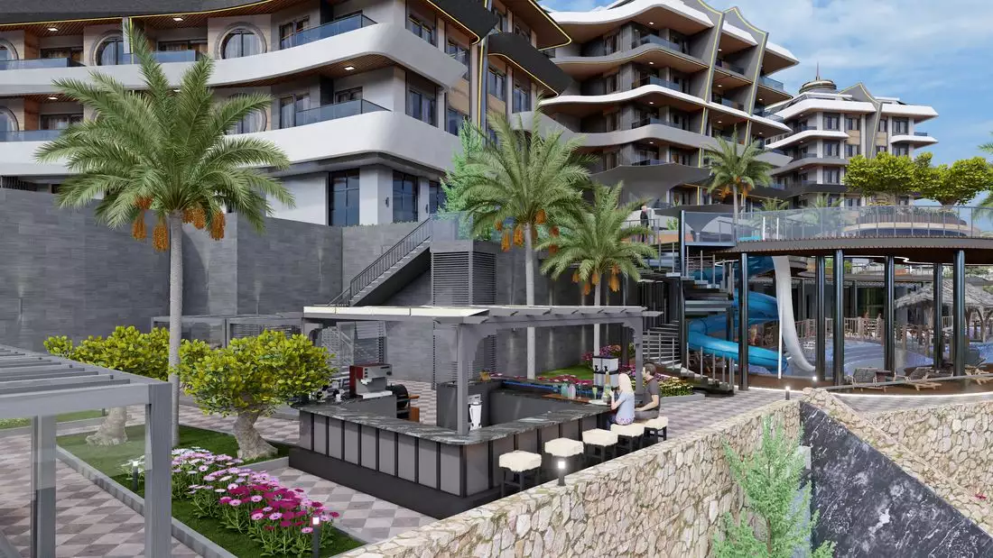 Квартира 46м² в Турции, Махмутлар. Стоимостью 100000€ аренда фото-19