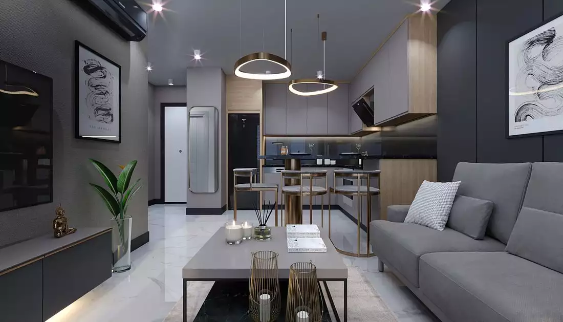 Квартира 46м² в Турции, Махмутлар. Стоимостью 100000€ аренда фото-22