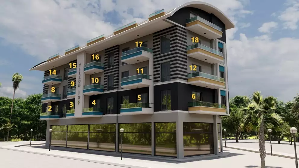 Квартира 59м² в Турции, Паяллар. Стоимостью 65000€ аренда фото-5