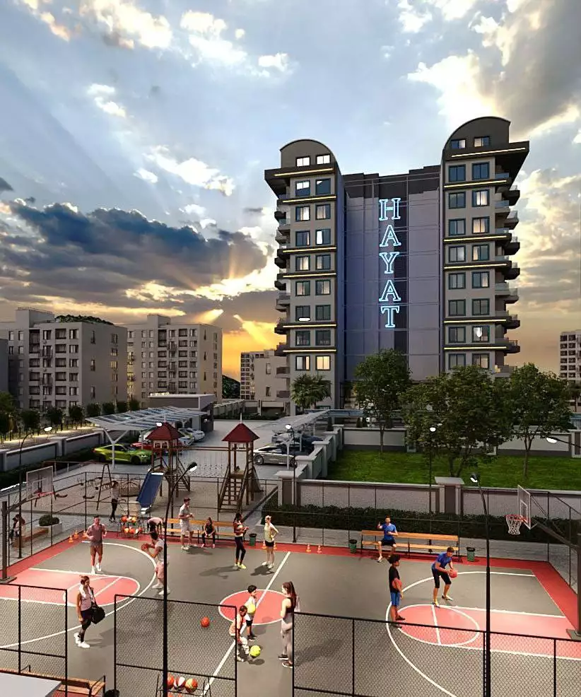 Квартира 43м² в Турции, Газипаша. Стоимостью 114000€ аренда фото-3