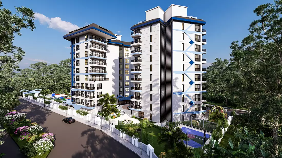 Квартира 50м² в Турции, Авсаллар. Стоимостью 108200€ аренда фото-1