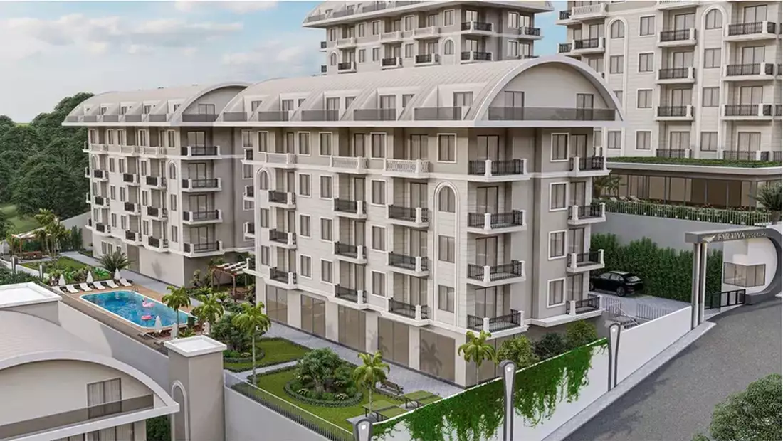 Квартира 58м² в Турции, Конаклы. Стоимостью 129000€ аренда фото-1
