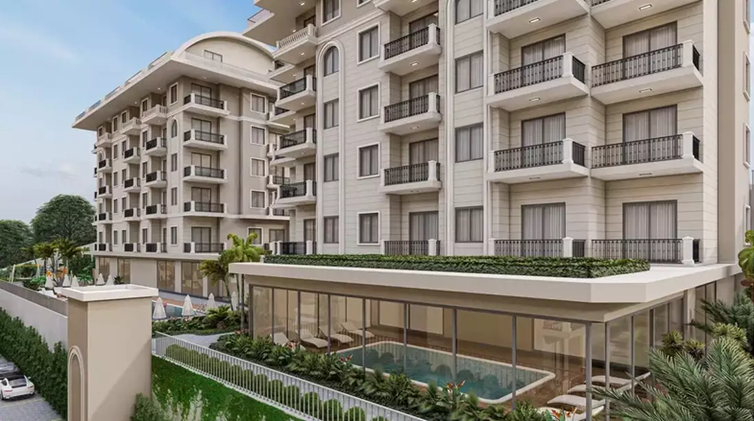 Квартира 58м² в Турции, Конаклы. Стоимостью 129000€ аренда фото-3