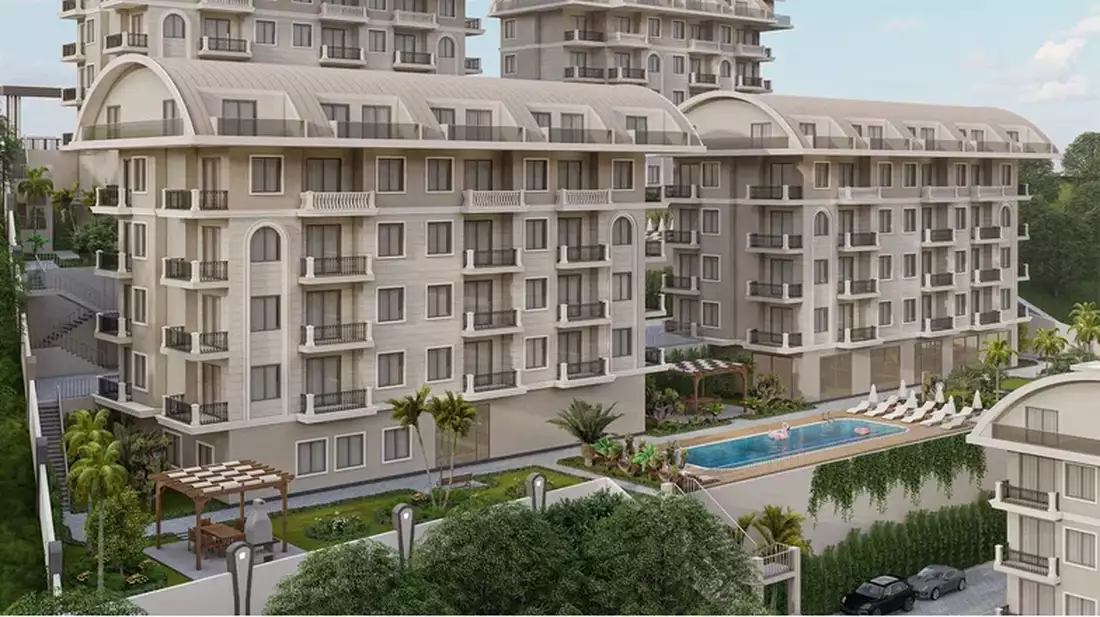 Квартира 58м² в Турции, Конаклы. Стоимостью 129000€ аренда фото-5