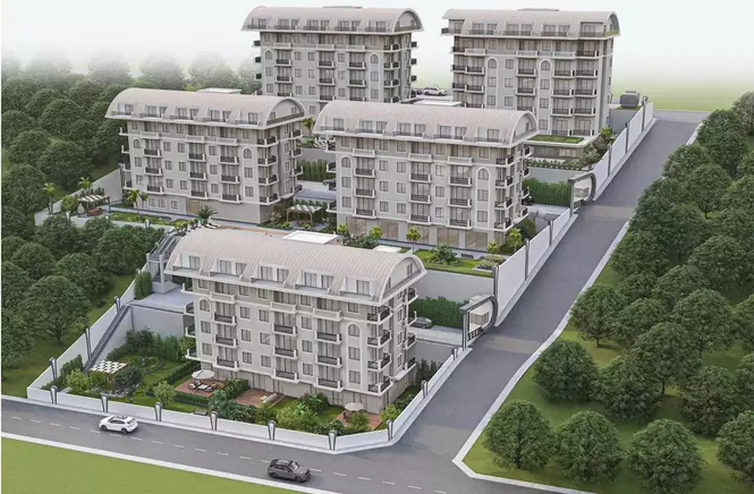 Квартира 58м² в Турции, Конаклы. Стоимостью 129000€ аренда фото-6