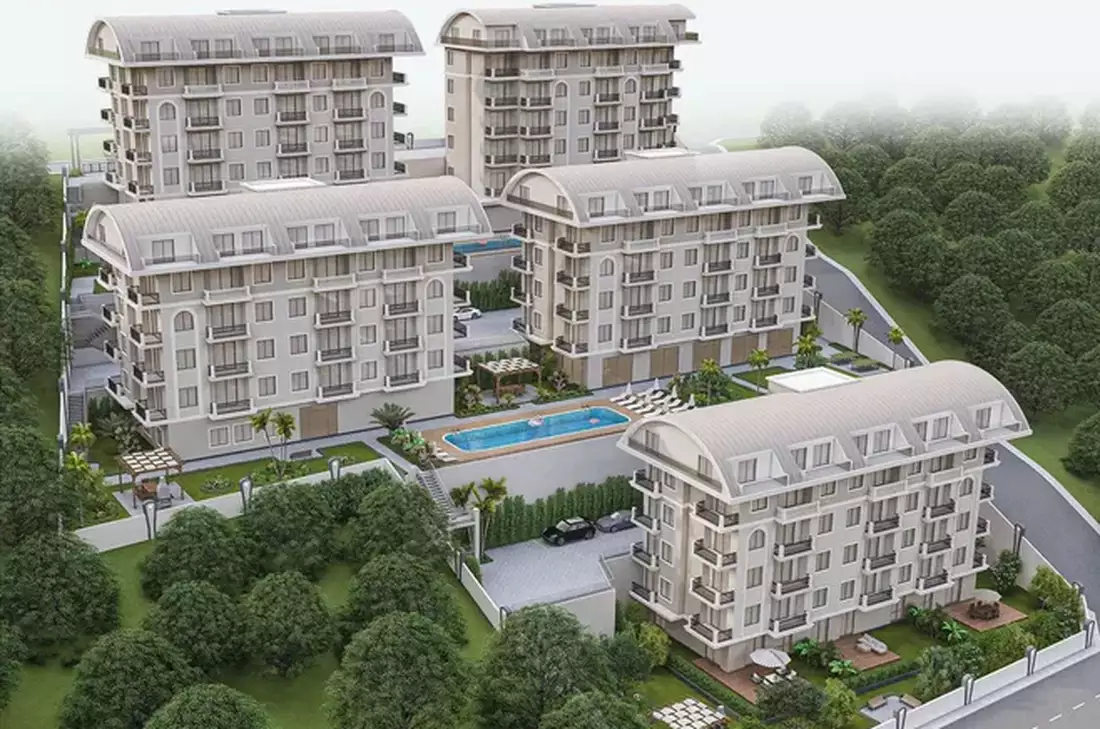 Квартира 58м² в Турции, Конаклы. Стоимостью 129000€ аренда фото-7