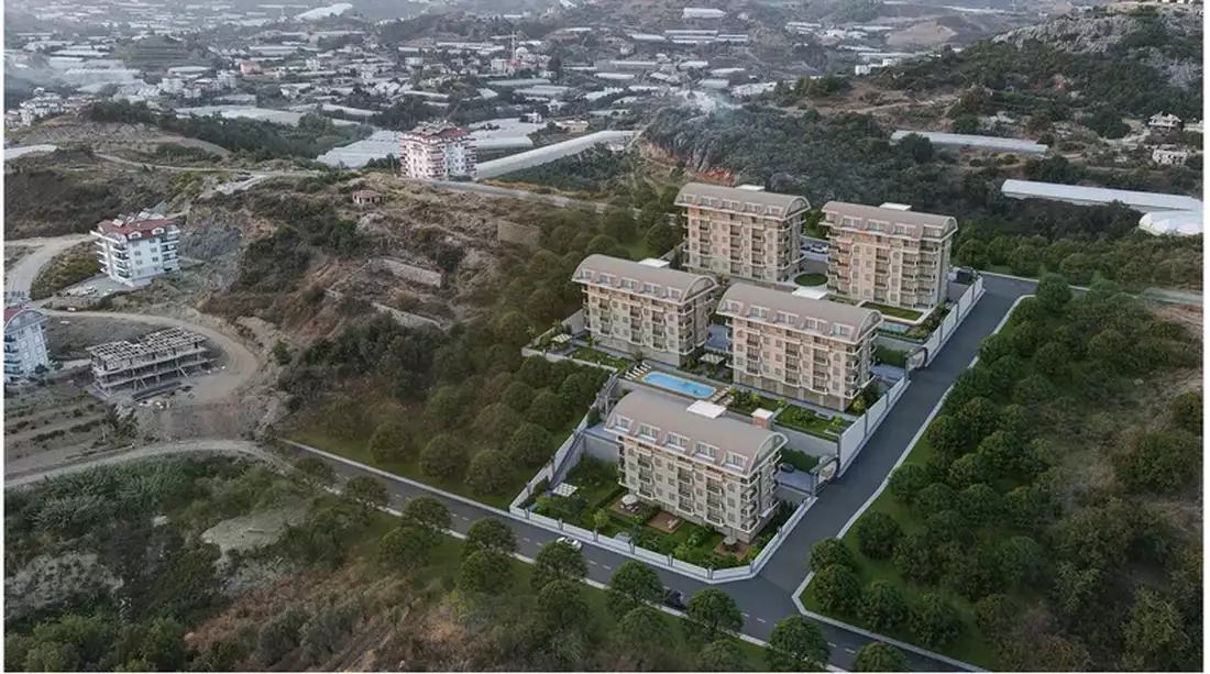 Квартира 58м² в Турции, Конаклы. Стоимостью 129000€ аренда фото-11