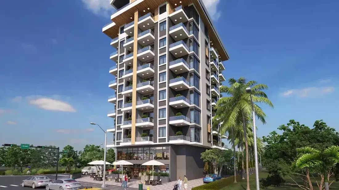 Квартира 51м² в Турции, Махмутлар. Стоимостью 115000€ аренда фото-1