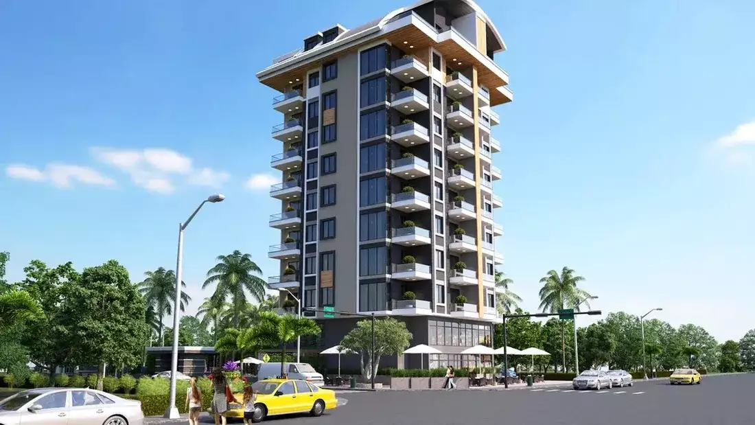 Квартира 51м² в Турции, Махмутлар. Стоимостью 115000€ аренда фото-2