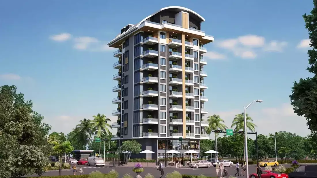 Квартира 51м² в Турции, Махмутлар. Стоимостью 115000€ аренда фото-3