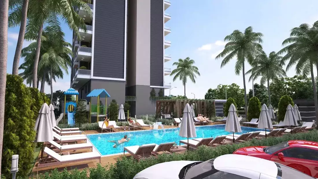 Квартира 51м² в Турции, Махмутлар. Стоимостью 115000€ аренда фото-10