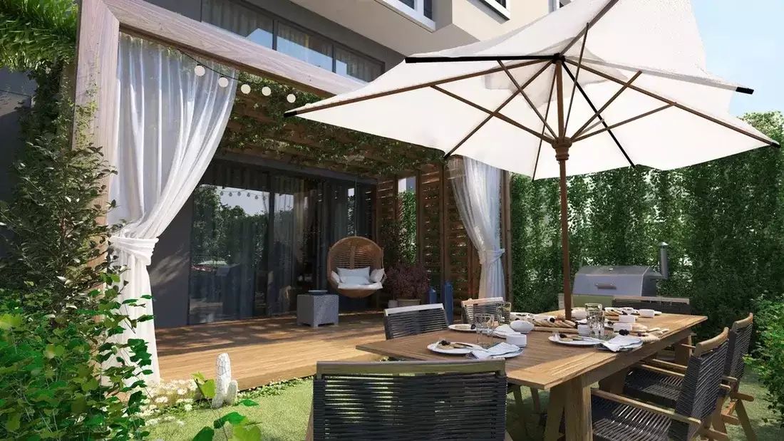 Квартира 51м² в Турции, Махмутлар. Стоимостью 115000€ аренда фото-11