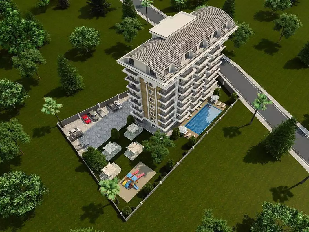 Квартира 57м² в Турции, Авсаллар. Стоимостью 80000€ аренда фото-2