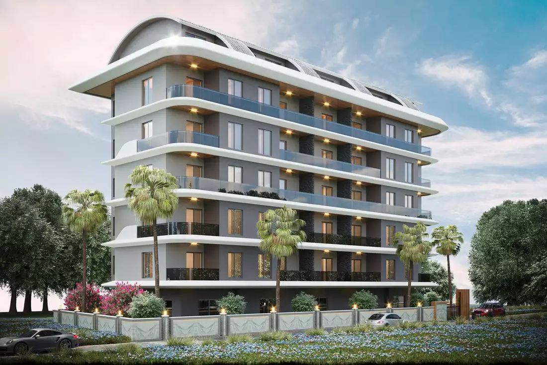 Квартира 55м² в Турции, Махмутлар. Стоимостью 200000€ аренда фото-1