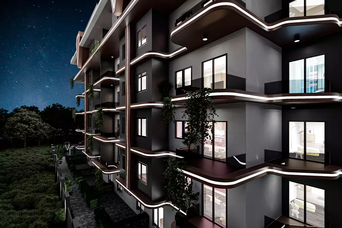 Квартира 55м² в Турции, Газипаша. Стоимостью 140000€ аренда фото-3