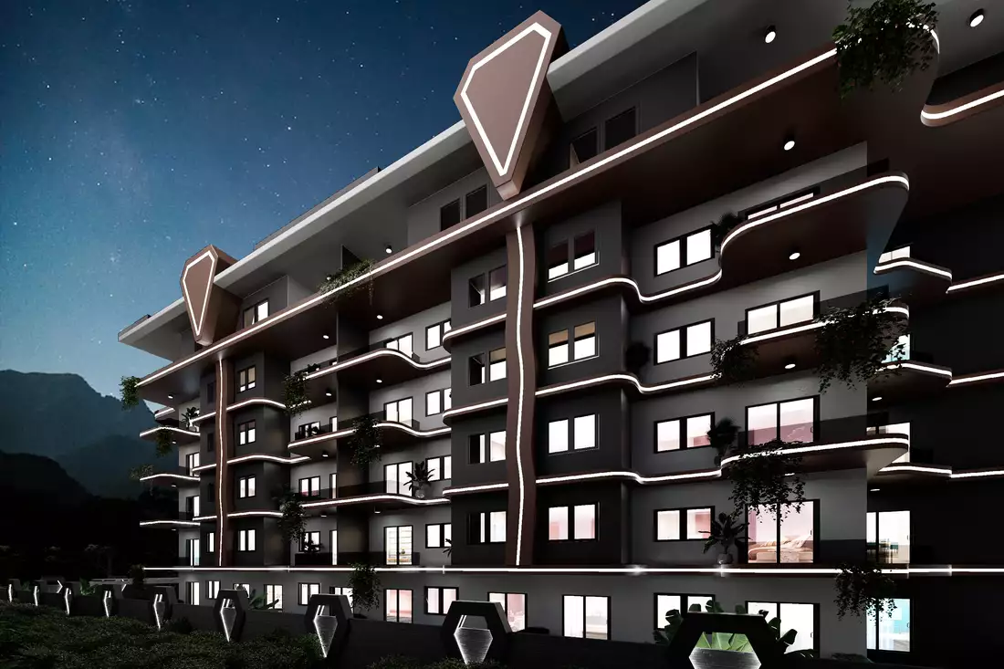 Квартира 55м² в Турции, Газипаша. Стоимостью 140000€ аренда фото-4