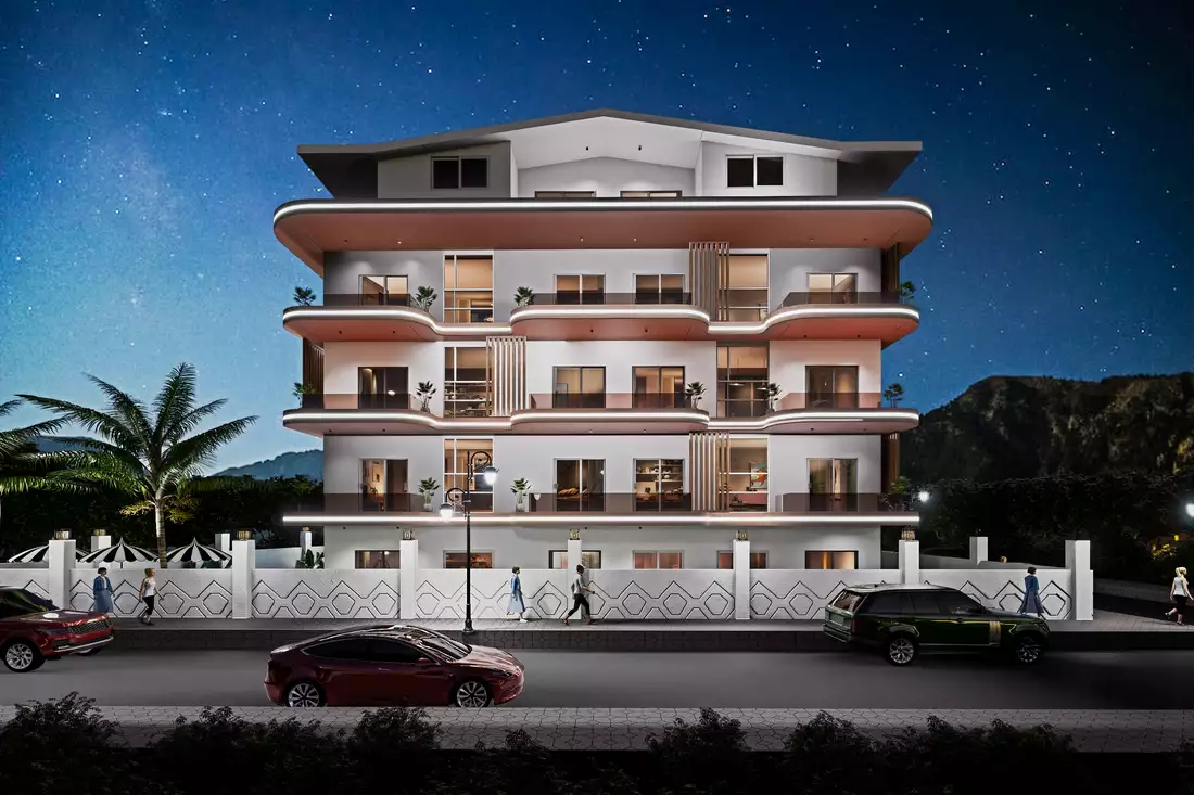 Квартира 43м² в Турции, Газипаша. Стоимостью 140000€ аренда фото-1