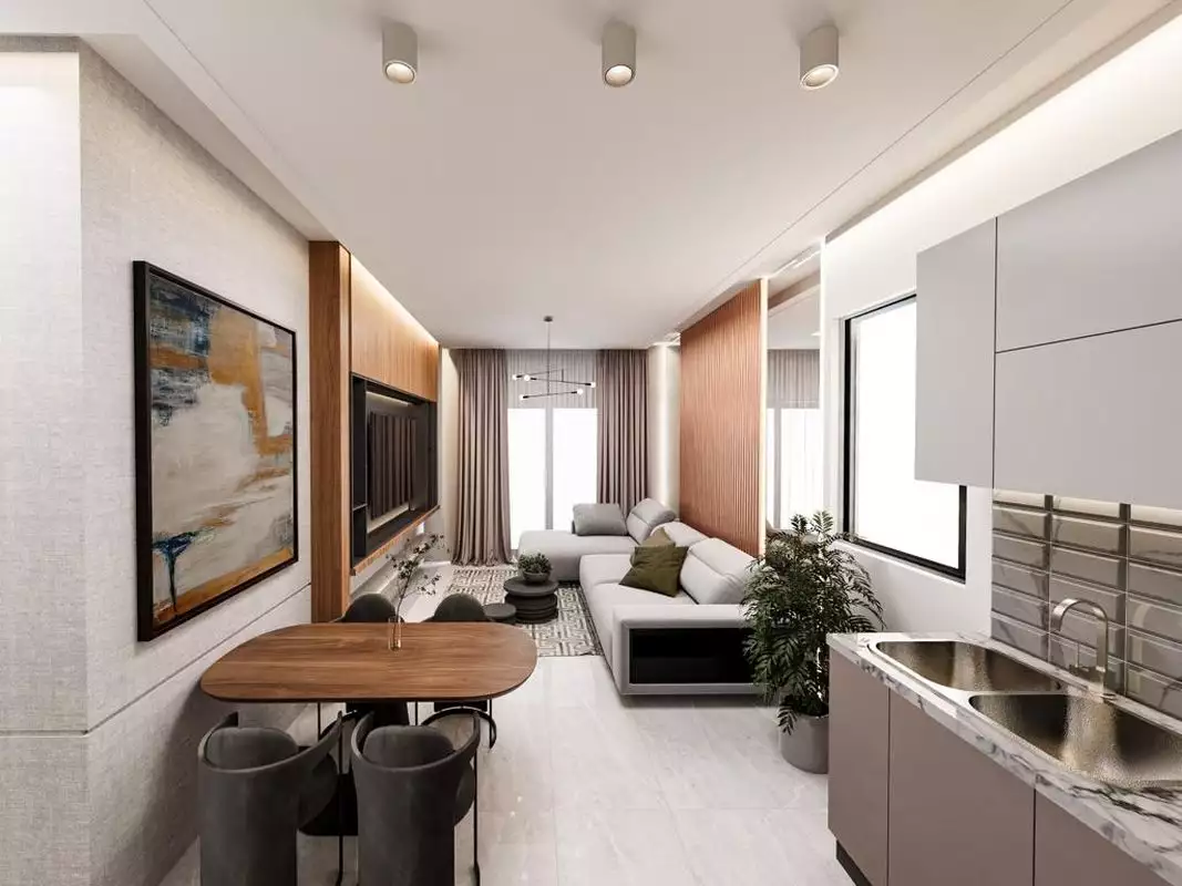Квартира 43м² в Турции, Газипаша. Стоимостью 140000€ аренда фото-8