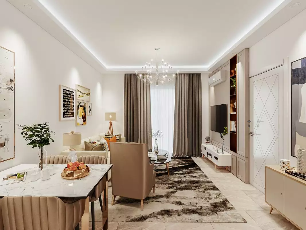 Квартира 47м² в Турции, Демирташ. Стоимостью 109000€ аренда фото-11