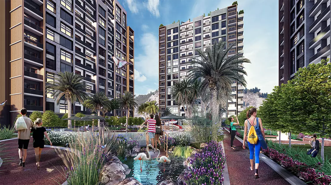Квартира 60м² в Турции, Мерсин. Стоимостью 75000€ аренда фото-6