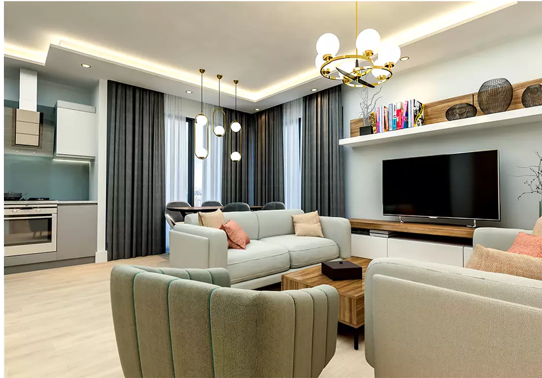 Квартира 60м² в Турции, Мерсин. Стоимостью 75000€ аренда фото-10