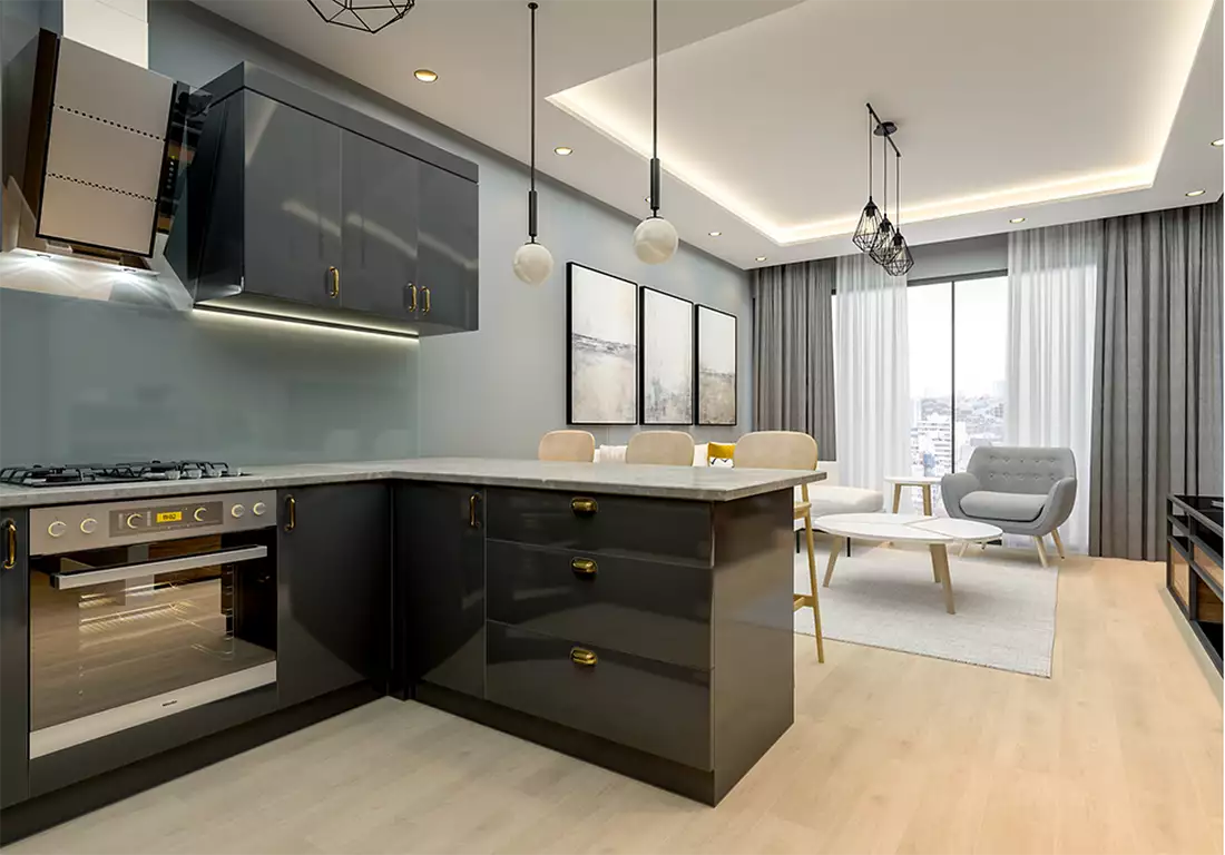 Квартира 60м² в Турции, Мерсин. Стоимостью 75000€ аренда фото-13