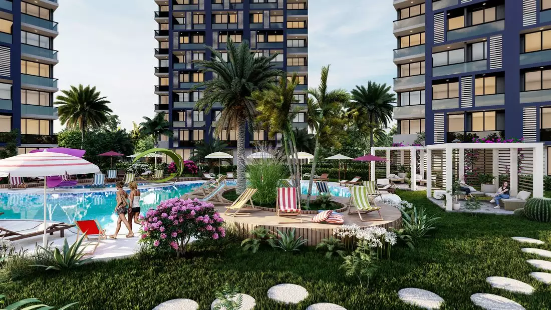 Квартира 56м² в Турции, Мерсин. Стоимостью 68000€ аренда фото-4