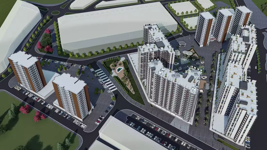 Квартира 70м² в Турции, Мерсин. Стоимостью 54000€ аренда фото-8