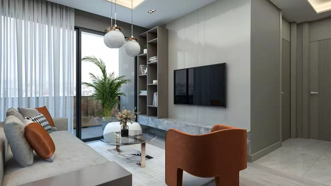 Квартира 70м² в Турции, Мерсин. Стоимостью 54000€ аренда фото-9