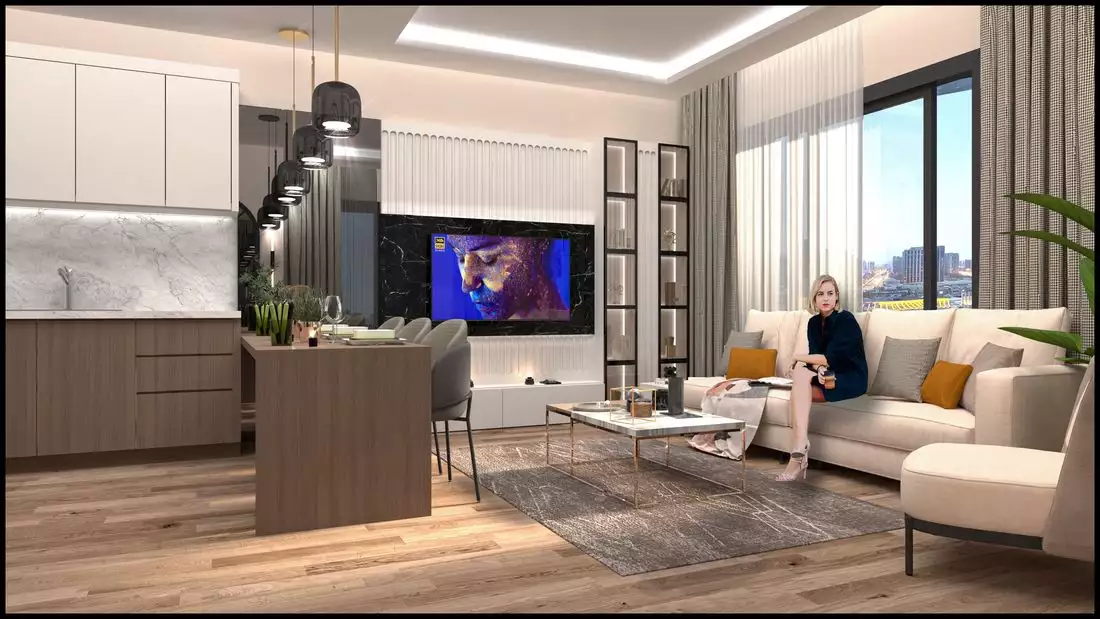 Квартира 110м² в Турции, Мерсин. Стоимостью 200000€ аренда фото-10