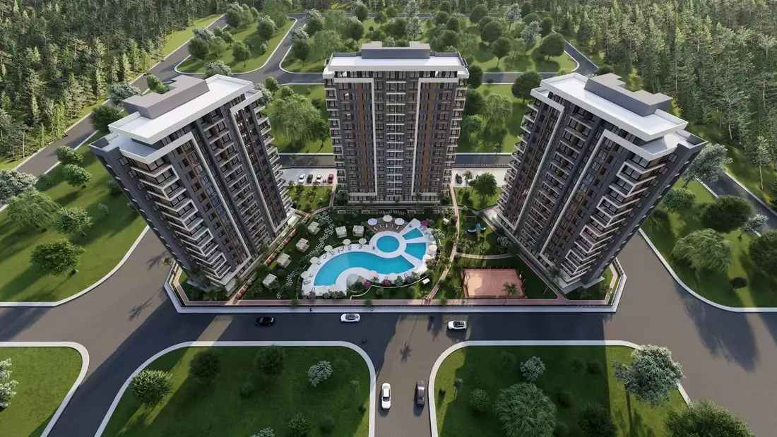 Квартира 69м² в Турции, Мерсин. Стоимостью 77000€ аренда фото-2