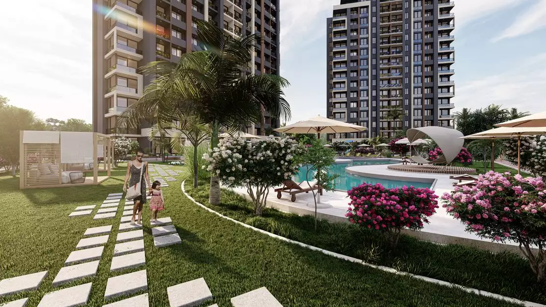 Квартира 69м² в Турции, Мерсин. Стоимостью 77000€ аренда фото-3
