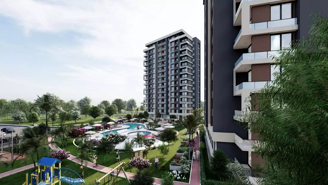 Квартира 69м² в Турции, Мерсин. Стоимостью 77000€ аренда фото-6