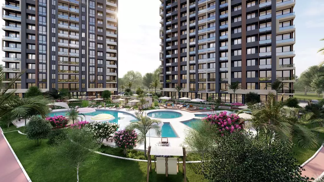 Квартира 69м² в Турции, Мерсин. Стоимостью 77000€ аренда фото-7