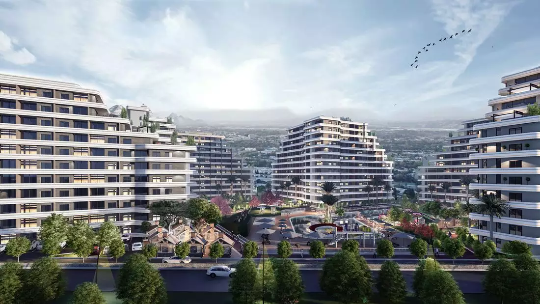 Квартира 70м² в Турции, Мерсин. Стоимостью 77000€ аренда фото-3
