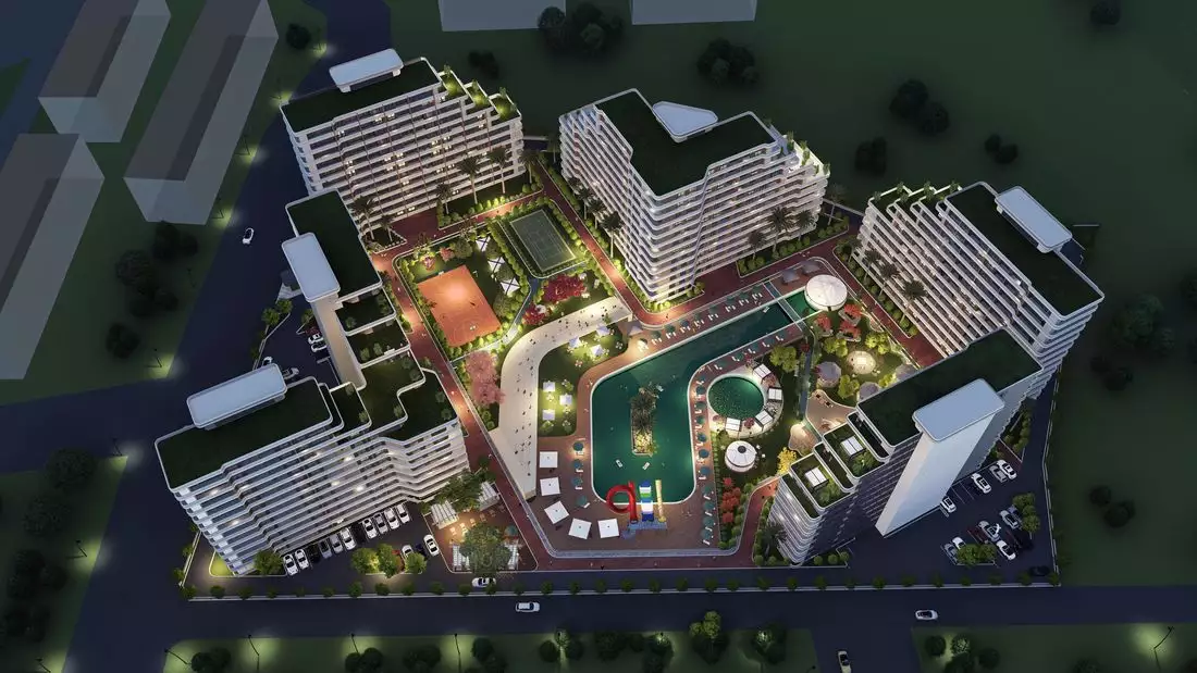 Квартира 70м² в Турции, Мерсин. Стоимостью 77000€ аренда фото-4