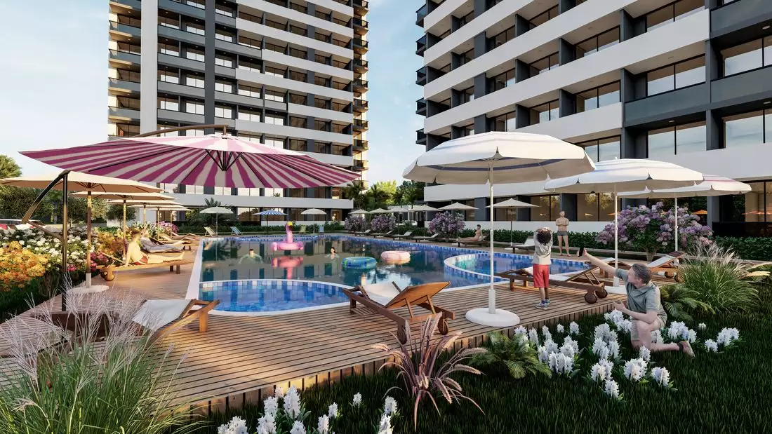 Квартира 60м² в Турции, Мерсин. Стоимостью 66000€ аренда фото-5