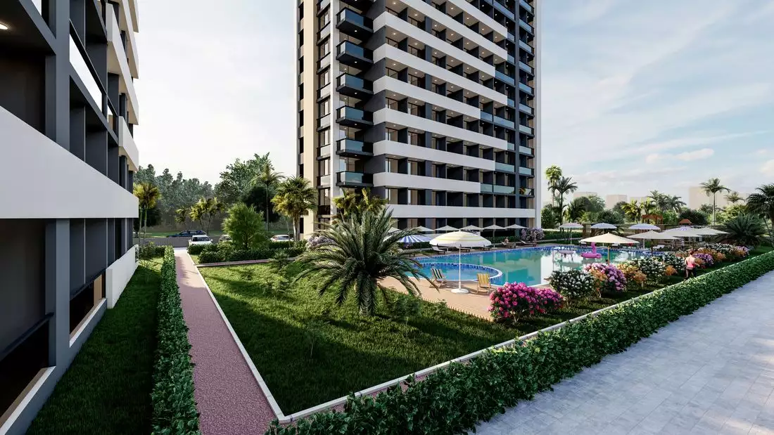 Квартира 60м² в Турции, Мерсин. Стоимостью 66000€ аренда фото-6