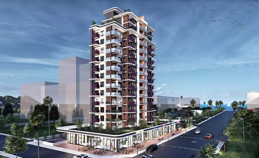 Квартира 95м² в Турции, Мерсин. Стоимостью 90000€ аренда фото-1