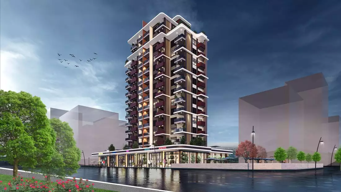 Квартира 95м² в Турции, Мерсин. Стоимостью 90000€ аренда фото-2
