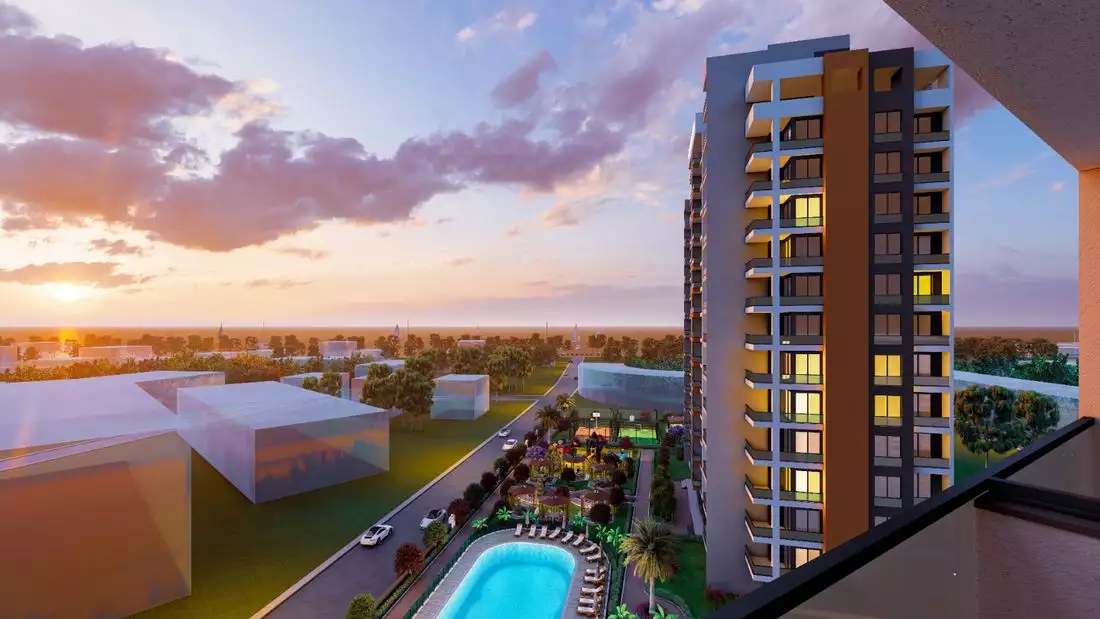 Квартира 56м² в Турции, Мерсин. Стоимостью 75000€ аренда фото-3