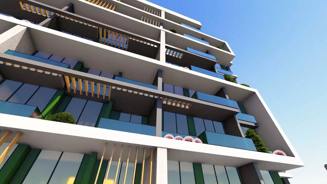 Квартира 92м² в Турции, Мерсин. Стоимостью 77000€ аренда фото-2