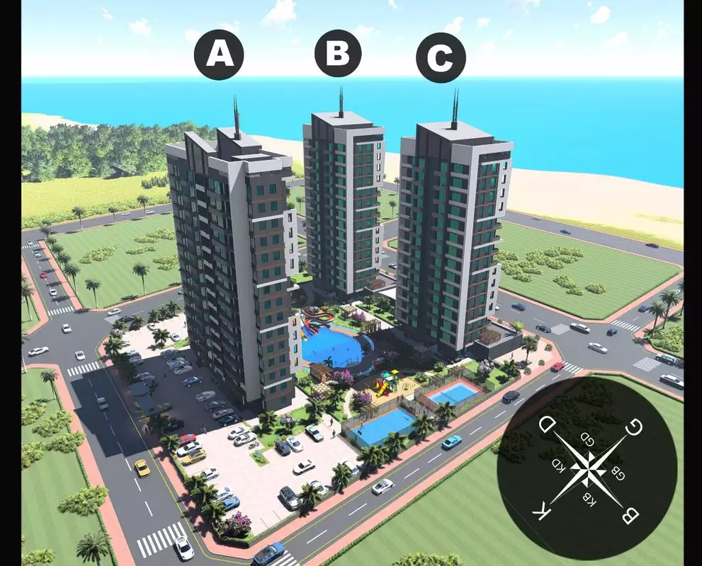 Квартира 71м² в Турции, Мерсин. Стоимостью 81900€ аренда фото-5