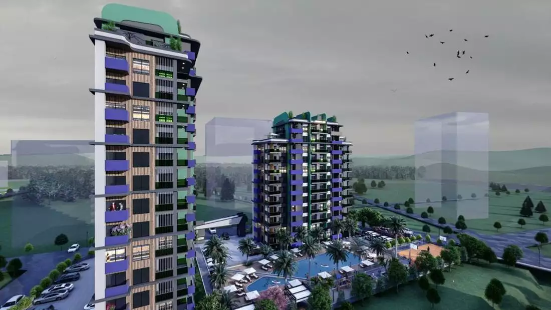 Квартира 95м² в Турции, Мерсин. Стоимостью 111000€ аренда фото-2