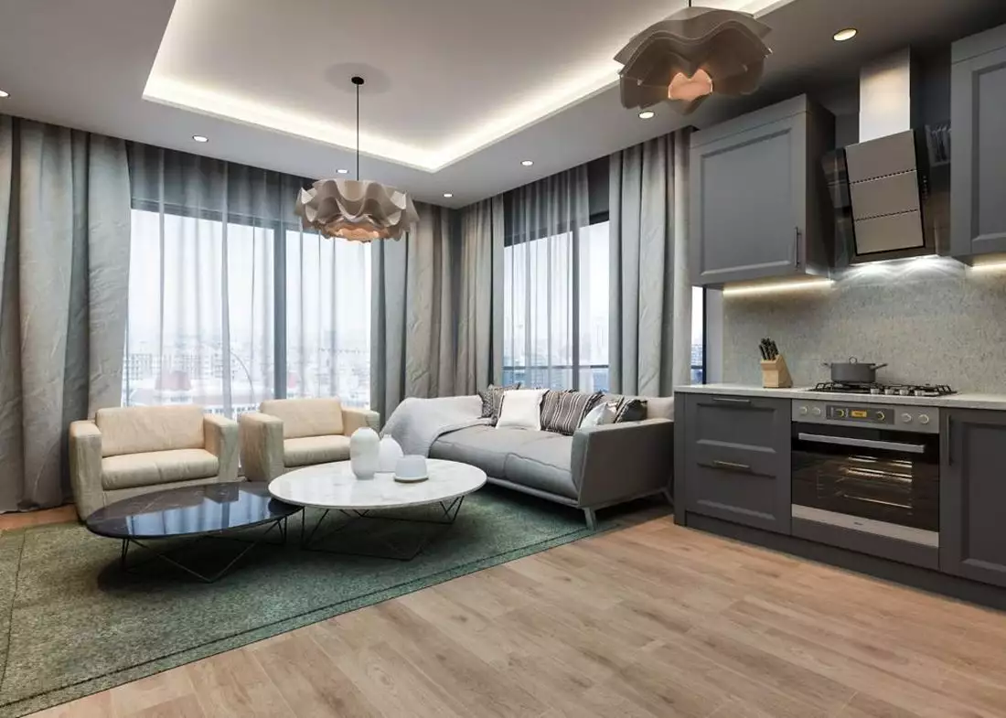 Квартира 95м² в Турции, Мерсин. Стоимостью 111000€ аренда фото-10