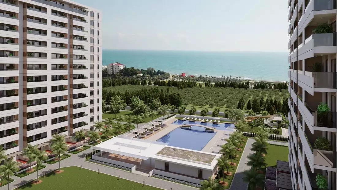 Квартира 53м² в Турции, Мерсин. Стоимостью 115750€ аренда фото-2